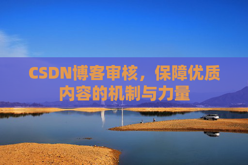 CSDN博客审核，保障优质内容的机制与力量